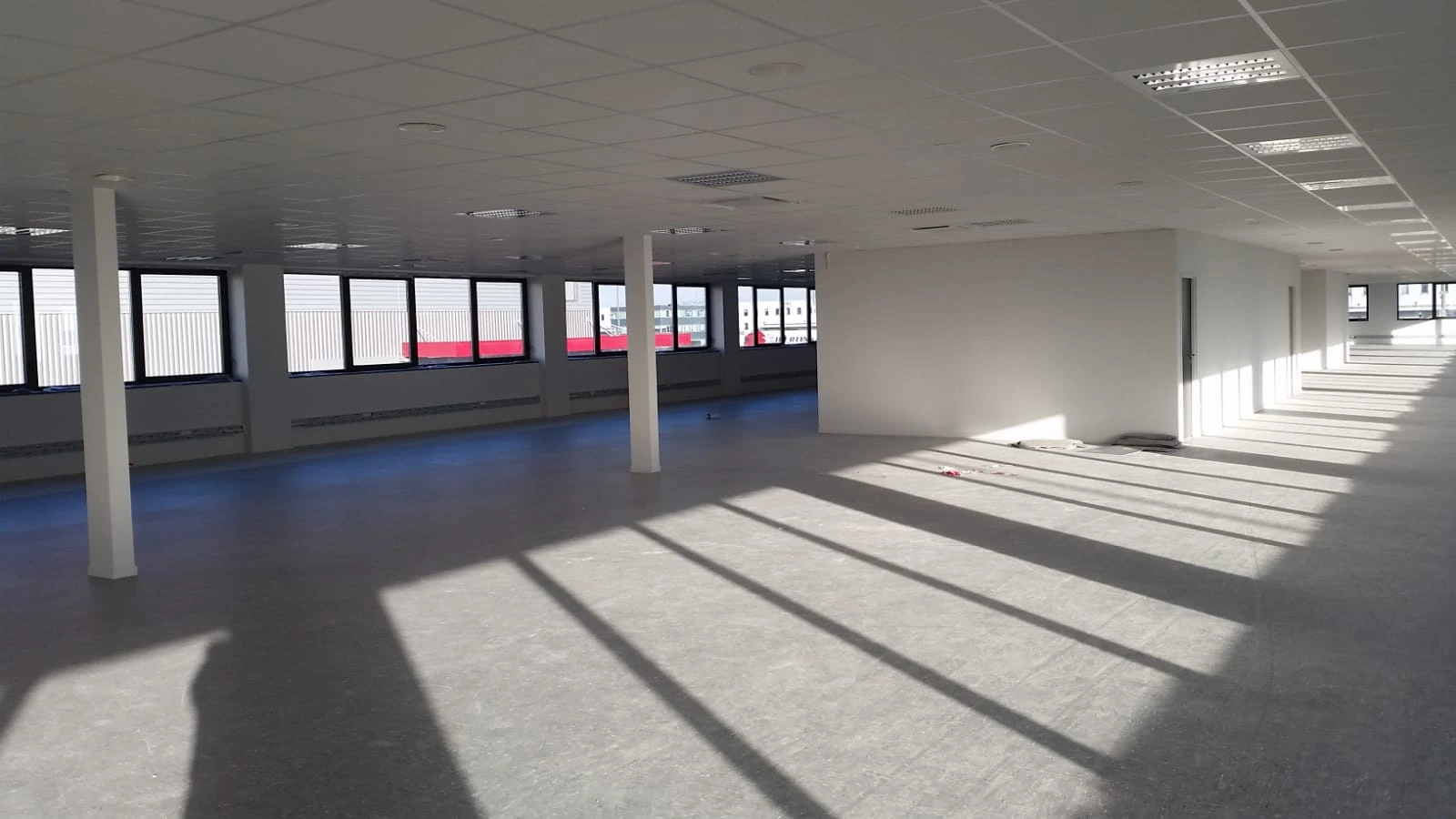 Chantier de curage et démolition
